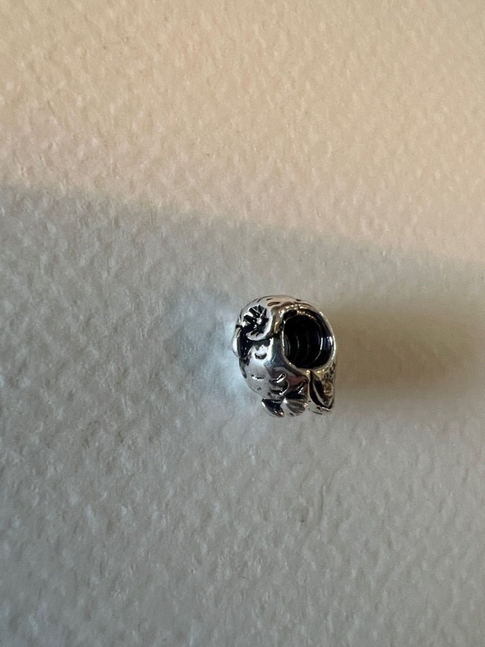 Pandora Sterling Silver Wise Owl Charm - Silver Owl Bead - Picture 2 of 5